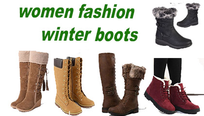 "women fashion winter boots"