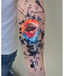 "Amazing colorful tattoo"