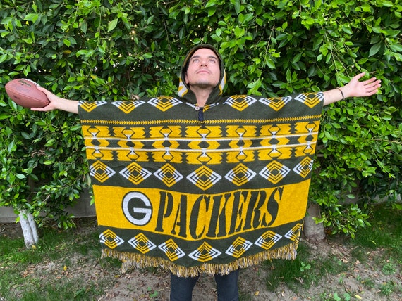 "Green Bay Packers Poncho"