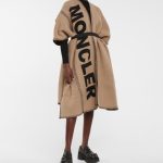 "Moncler Wool Blend Poncho"